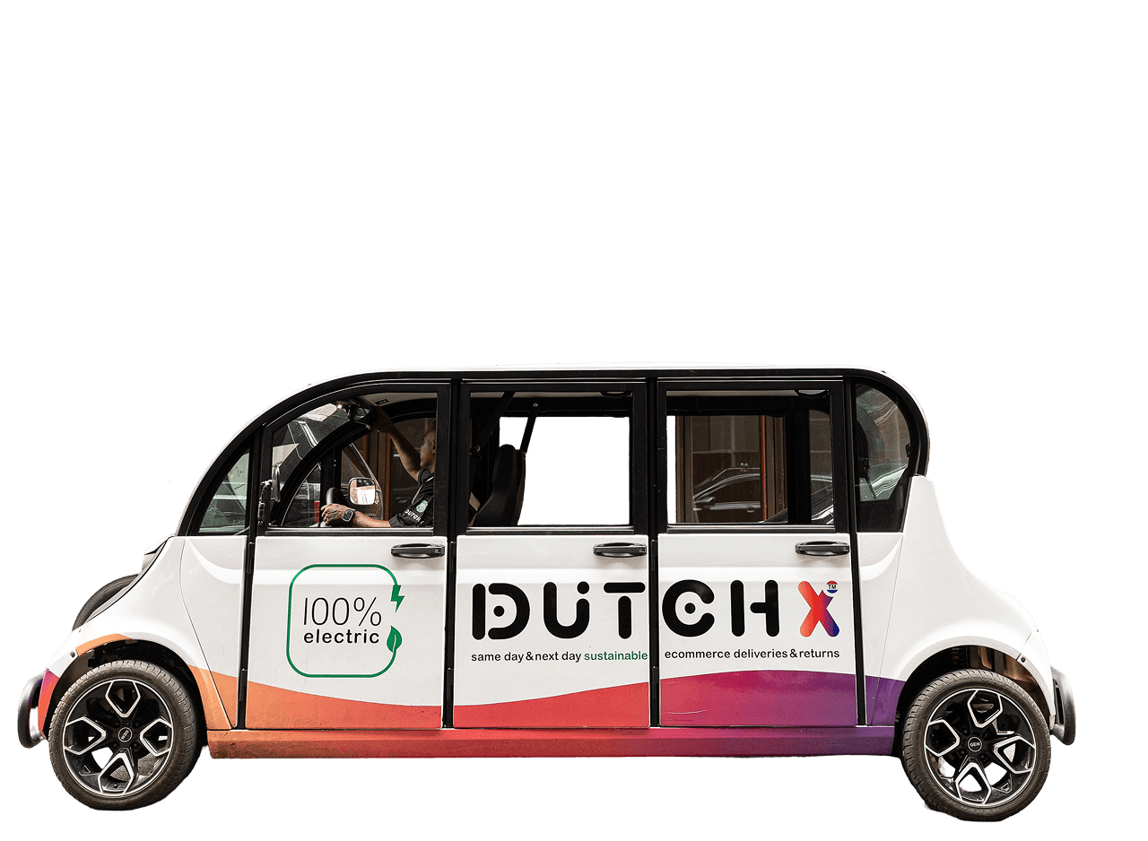 100% Electric DutchX Delivery Van